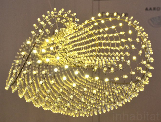 Basket LED Lamp, Jason Krugman Studio, LED, energy-efficient Lighting, green lighting, eco-friendly lighting, LED lighting, LEDs, green interiors, sustainable interiors, green design, sustainable design, new york design week, nyc x design, green products, green technology, sustainable technology