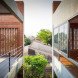 green design, eco design, sustainable design, Jun Sekino, Ngamwongman House, brickwork, brick screen, brick sunshade, perforated brick, Bangkok