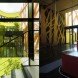 green design, eco design, sustainable design , Laraqui Bringer Architecture, Chaville France, Timber clad facade, lace like latticework, cultural center
