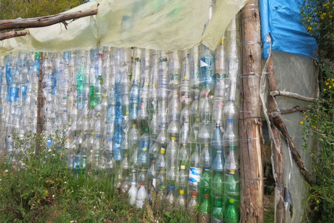 Bolivia, Kasa Cultural Sol y Luna, eco-friendly accommodation, Lake Titicaca, recycled materials, dry toilet, rainwater collection system, solar water heater, vegetable garden, empowering women, Libertad,