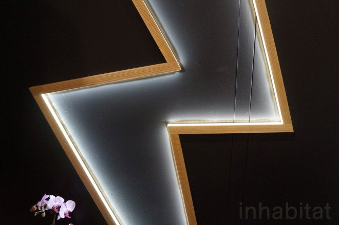 Lightning Bolt LED Lamp, Collector, LED, energy-efficient Lighting, green lighting, eco-friendly lighting, LED lighting, LEDs, green interiors, sustainable interiors, green design, sustainable design, new york design week, nyc x design, green products, green technology, sustainable technology
