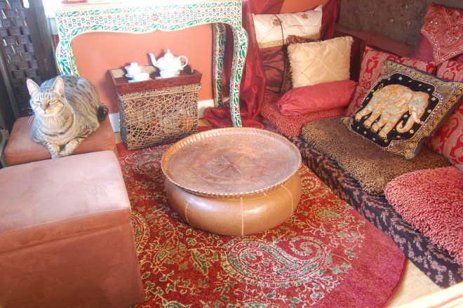 tiny house, tiny house movement, tiny home, lilypad house, moroccan design, downsizing, minimalism, small homes, moroccan design, indian design, Portland tiny house, Portland Oregon