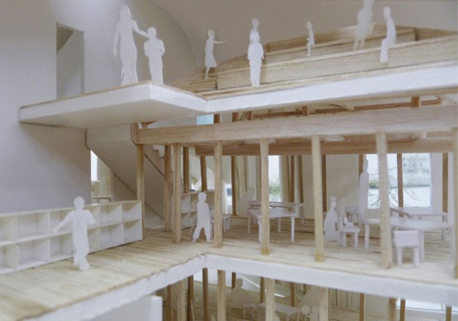 green design, eco design, sustainable design, MAD Architects, Clover House, flexible space kindergarten, adaptive reuse