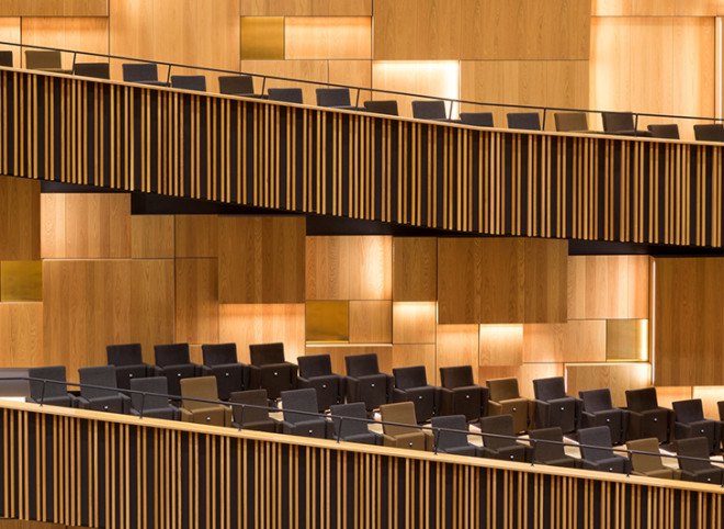 Schmidt Hammer Lassen, Malmö Live, Sweden, Danish architects, cultural complex, conference hall, hotel deisgn, glass facade, public spaces, skatepark, promenade