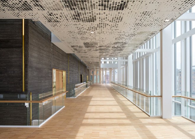 Schmidt Hammer Lassen, Malmö Live, Sweden, Danish architects, cultural complex, conference hall, hotel deisgn, glass facade, public spaces, skatepark, promenade