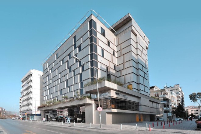 BRN Architects, automated garage, parking garage, automated parking, Turkey, green transportation, Izmir car garage, air pollution, car parking, green parking