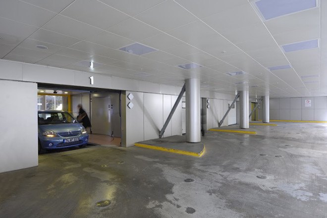 BRN Architects, automated garage, parking garage, automated parking, Turkey, green transportation, Izmir car garage, air pollution, car parking, green parking