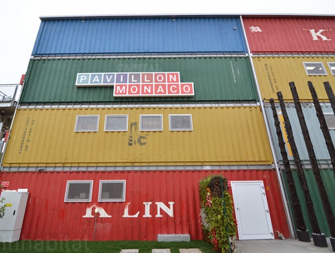 expo milan 2015, expo milano 2015, enrico pollini, monaco, fright containers, vertical garden, sustainable agriculture, sustainable farming
