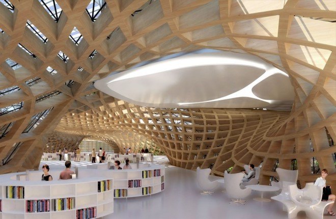 Vincent Callebaut, passive design, bioclimatic design, biomimicry, China, wooden orchids, green design, sustainable design, eco-design, renewable energy, recycling, rainwater harvesting, geothermal heating and cooling, responsible shopping, eco-shopping, organic foods, conscious consumerism, design competition, ount Lu Estate of World Architecture Competition