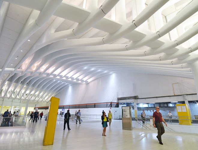 New York City, New York, PATH, Port Authority, PATH WTC station, WTC station, World Trade Center, World Trade Center station, Oculus, Santiago Calatrava, Santiago Calatrava WTC, Santiago Calatrava Oculus, NYC transport hub, NYC Oculus