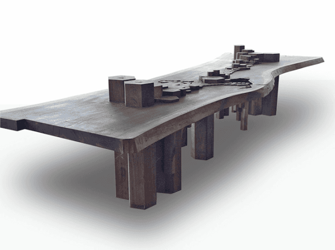 Shimna, shimna table, bklyn designs, bklyn designs 2015, brooklyn design, brooklyn designers, made in brooklyn, sustainable design, eco design, green home furnishings, nyc design, furniture made in brooklyn, brooklyn goods, goods made in brooklyn, green design