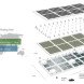 Smart floating farms, hydroponics, Forward thinking architecture, aquaculture, solar energy, modules, modular architecture, floating farms, solar powered farm, alternative farming, food security,