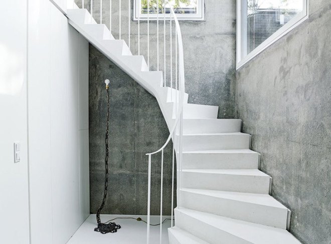 DSDHA, daylit home, Covert House, London, UK architects, natural light, daylighting, natural ventilation, Passivhaus, rainwater collection, solar power, solar array, solar panels