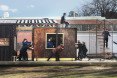 KTH School of Architecture, Full Scale Studio, Friggatto, prefab studio, prefab, mobile architecture, Stockholm, low-cost, plywood facade, green architecture, affordable building