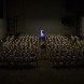 Isaac Cordal, The School, art installation, university, industrialized education, industrialized learning, capitalism in universities, for profit university