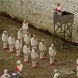 Isaac Cordal, The School, art installation, university, industrialized education, industrialized learning, capitalism in universities, for profit university