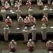 Isaac Cordal, The School, art installation, university, industrialized education, industrialized learning, capitalism in universities, for profit university