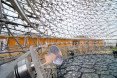 UK pavilion, The Hive, Grown in Britain and Northern Ireland, Milan Expo, green design, sustainable design, eco-design, food security, biodiversity, Feeding the Planet Energy for Life, Italy, bees, colony collapse disorder, bee hive, Milan Expo 2015