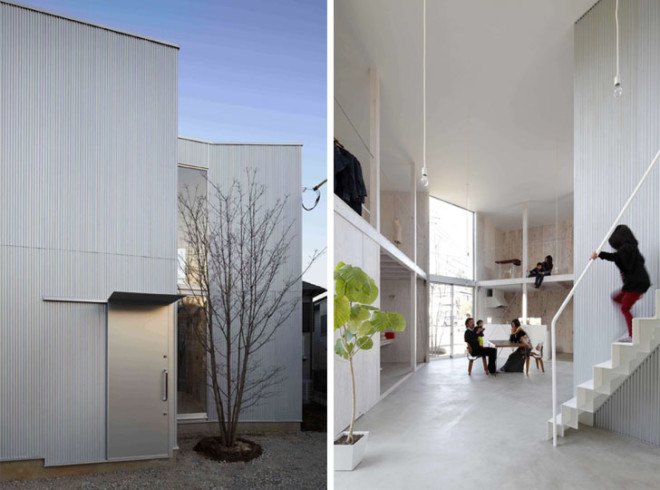 wooden construction, sustainable architecture japan, Yamazaki Kentaro Design Workshop, compact housing, low impact architecture, natural light
