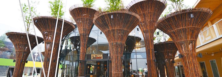World expo, Milan world expo, 2015 Milan Expo, World Expo 2015, Milan Expo 2015, Milan, Italy, green design, sustainable design, feeding the planet, energy for life, bamboo, lotus pods, Vietnam, photos, food waste, sustainable food, green architecture