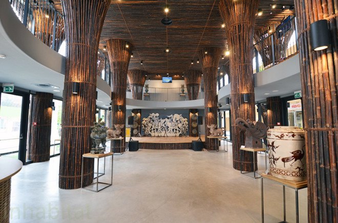 World expo, Milan world expo, 2015 Milan Expo, World Expo 2015, Milan Expo 2015, Milan, Italy, green design, sustainable design, feeding the planet, energy for life, bamboo, lotus pods, Vietnam, photos, food waste, sustainable food, green architecture