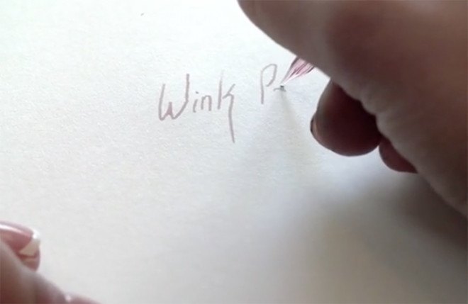 WINKPen, wine pen, soy pen, wine ink, coffee pen, coffee ink, tea ink, tea pen, organic ink, WINKPen kickstarter, kickstarter campaigns, reader submissions
