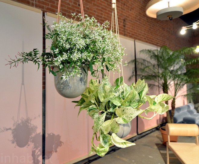wrk-shp, hanging planters, planters, gardening, Designjunction EDIT, designjunction, new york design week, nyc x design, design events, design shows, sustainable design, green design, green interiors, green products, green housewares, green furniture, sustainable furniture