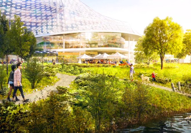 google, google hq, google mountain view, google headquarters, big, bjarke ingels group, thomas heatherwick, heatherwick studios, heatherwick, google hq plans, google hq design, new google hq