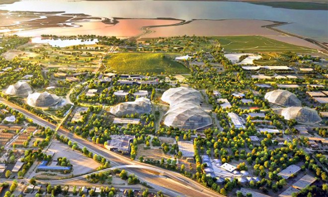 google, google hq, google mountain view, google headquarters, big, bjarke ingels group, thomas heatherwick, heatherwick studios, heatherwick, google hq plans, google hq design, new google hq