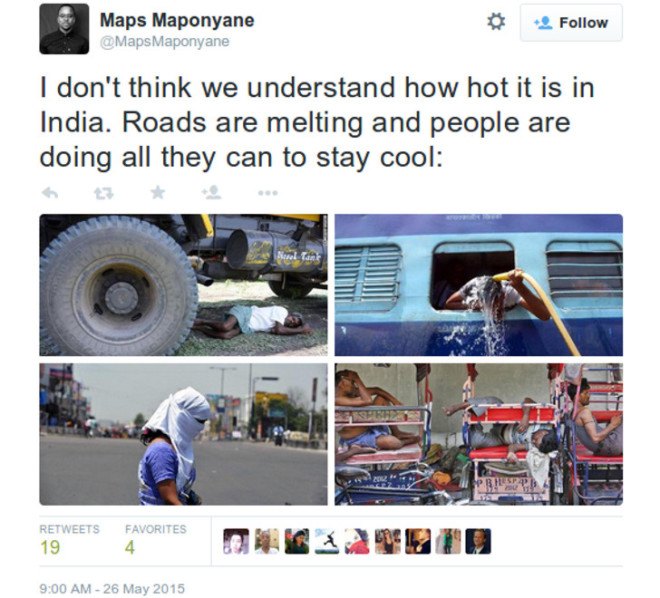 india, heat wave, heatwave, climate change, deaths from heat stroke, melting streets, melting asphalt, india heat 2015
