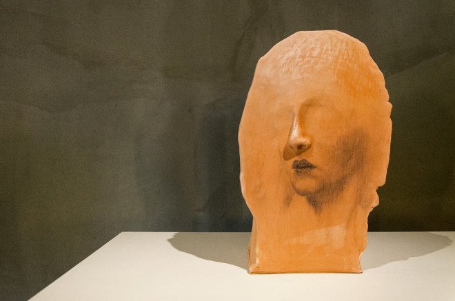 Venice Art Biennale 2015, Venice, Italian Pavilion, art, Venice art, Italian art, eco art, green art, Francesco Barocco, clay, Untitled, graphite