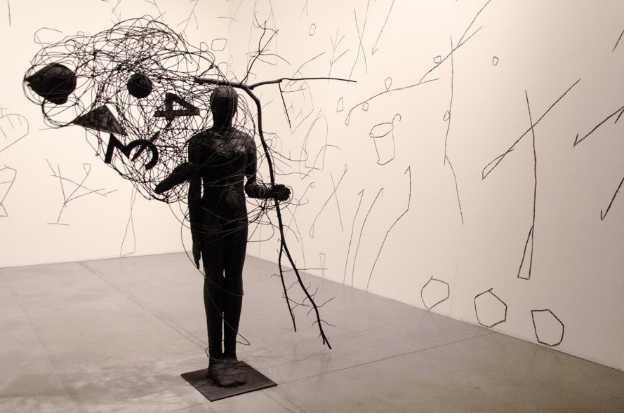 Venice Art Biennale 2015, Venice, Italian Pavilion, art, Venice art, Italian art, eco art, green art, Mimmo Paladino, Untitled