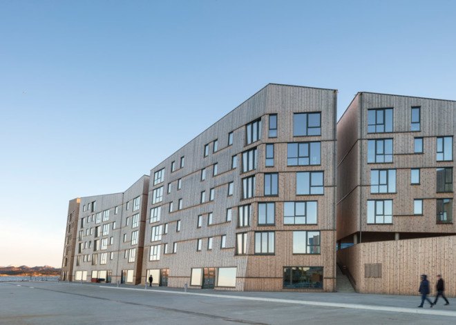 AART architects, Studio Ludo, wooden building, Waterfront, Norway, Norwegian wood, waterfront building, social spaces