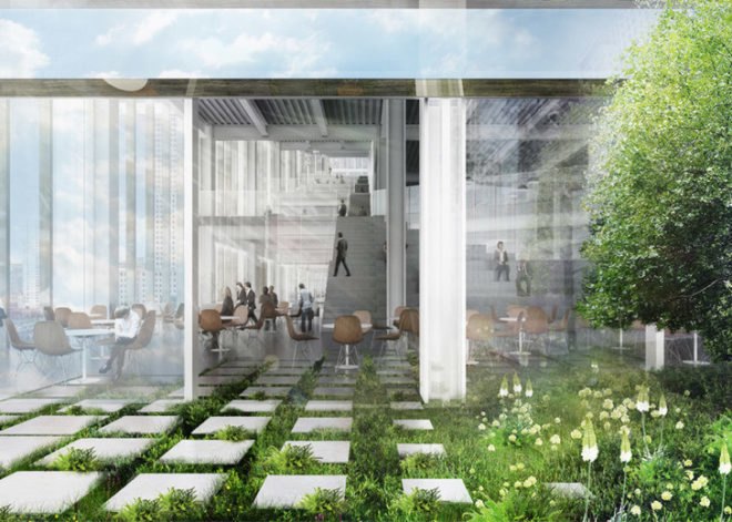 big, bjarke ingels group, bjarke ingels, foster + partners, foster and partners, two world trade center, world trade center, trade center towers, 9/11 memorial, green roof, green terrace, terrace garden, contemporary skyscraper