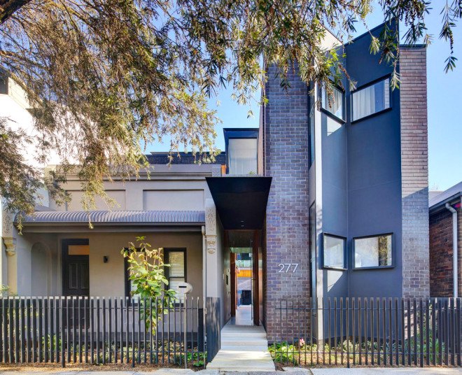 green design, eco design, sustainable design, Caterwilliamson Architects, Spiegel House, Mirror house, glass curtains, Sydney Australia, concrete floors