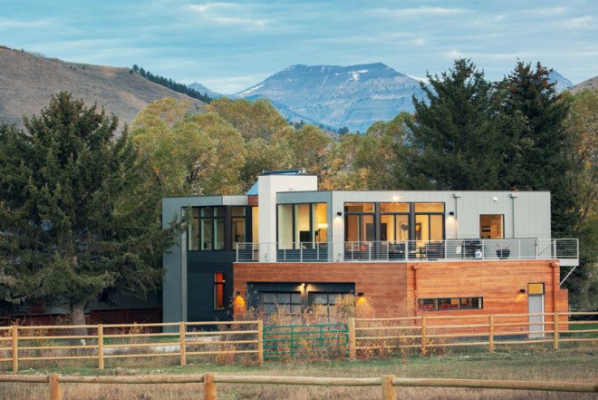 green design, eco design, sustainable design, Chris Pardo Design: Elemental Architecture, Method Homes, prefabricated home, modular home, Jackson Hole