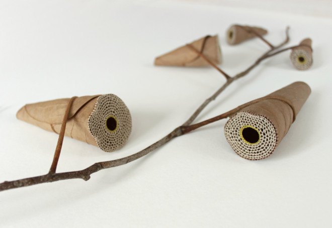Susanna Bauer, Embroidered leaves by susanna bauer, Crocheted leaves by Susanna Bauer, crocheted leaves, embroidered leaves, Lemon Street Gallery,