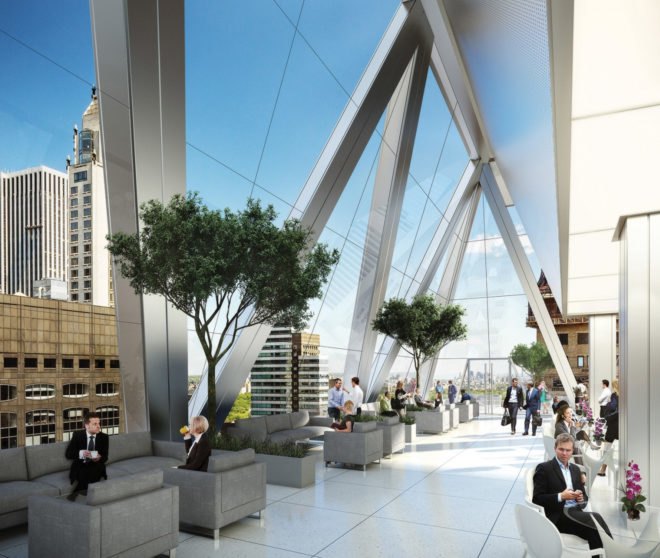 foster + partners, foster and partners, 425 park avenue, leed gold, well certification, manhattan, new office buildings, new office tower, groundbreaking ceremony, new construction in manhattan, first nyc building to get well certification