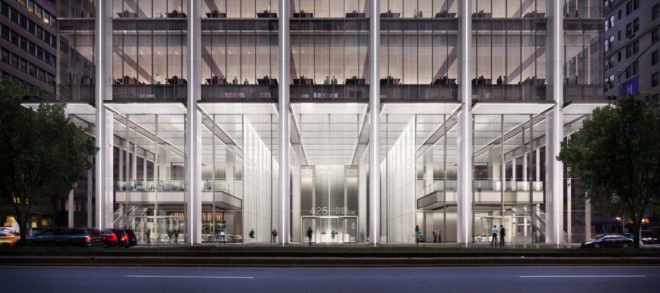 foster + partners, foster and partners, 425 park avenue, leed gold, well certification, manhattan, new office buildings, new office tower, groundbreaking ceremony, new construction in manhattan, first nyc building to get well certification