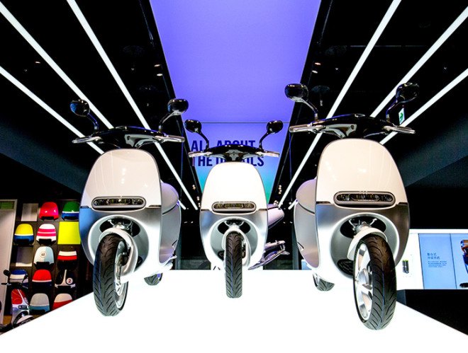 green design, eco design, sustainable design, electric scooter, Gogoro, Smartscooter, sustainable transportation, green transportation, Taiwan