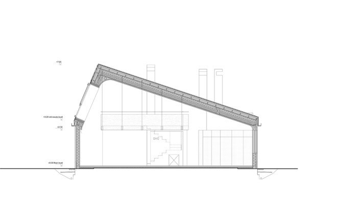 OOPEAA, Anssi Lassila, House L, House L by OOPEAA, Suoni, galvanized sheet metal, metal-clad cabin, salvaged materials, locally sourced materials, radially sawn spruce, birch veneer, farmhouse renovation, contemporary house