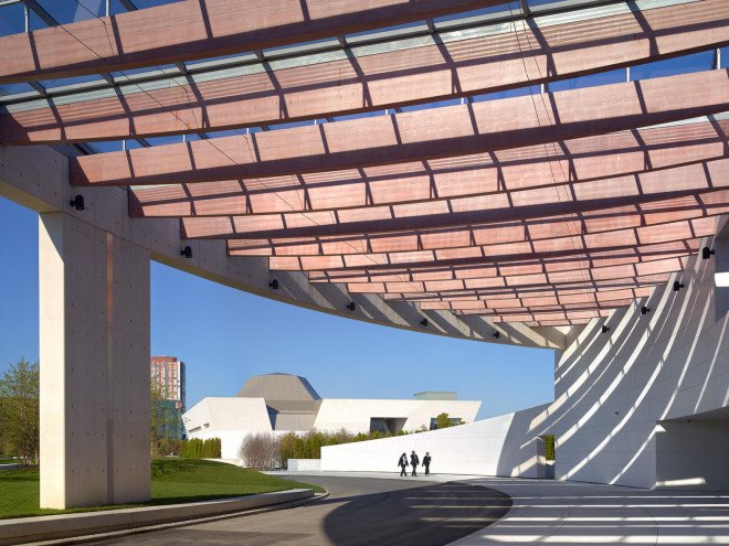 Ismaili Center, Charles Correa Associates, Moriyama & Teshima Architects, cultural center, glass dome, glass roof, transparent roof, Islamic architecture, Toronto, Cananda, skylights
