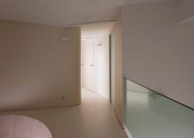 graux and baeyen, belgium designers, warehouse loft space, curved interiorsgraux and baeyen, belgium designers, warehouse loft space, curved interiors