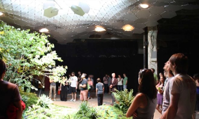 lowline, Lowline Lab, lowline kickstarter, sustainable design, sustainable solar devices, lowline lab, underground park, subterranean park, lower east side, nyc community space, delancey street, solar energy, solar canopy, worlds first underground park, urban design, green spaces