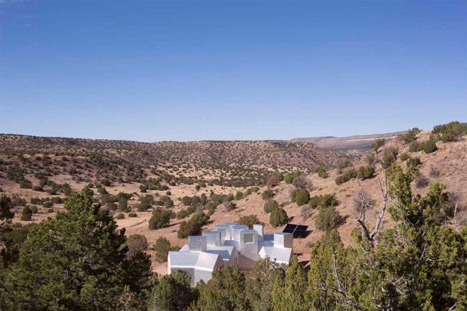 MOS, modular prefab building, Museum of Outdoor Arts (MOA), Element House, Fibonacci sequence, Michael Meredith and Hilary Sample,