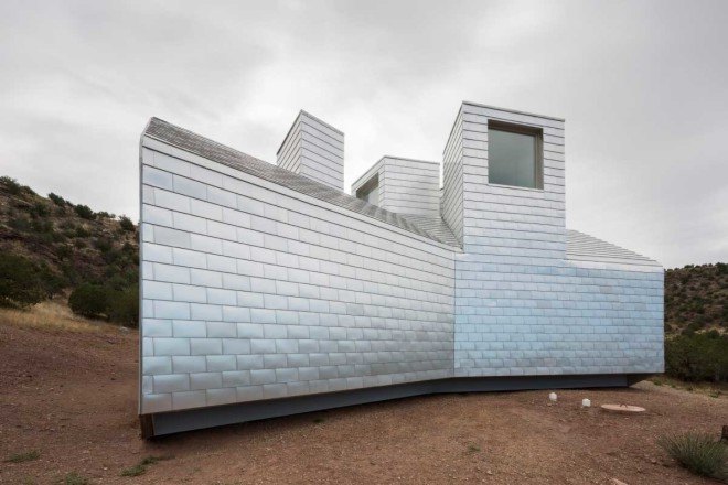 MOS, modular prefab building, Museum of Outdoor Arts (MOA), Element House, Fibonacci sequence, Michael Meredith and Hilary Sample,