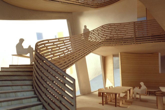 Maggies Centres, Maggie's Centre, charity, social support architecture, medical buildings, medical architecture, architecture London, architecture North East London, cancer, cancer support, cancer charity, architecture news, Steven Holl Architects