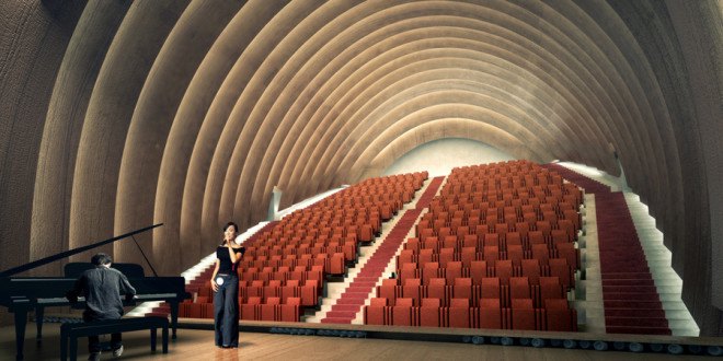 green design, eco design, sustainable design, MenoMenoPiu Architects, House of Hungarian Music, budapest, rainwater collection, circular building