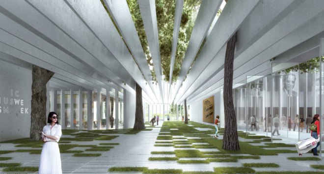 green design, eco design, sustainable design, MenoMenoPiu Architects, House of Hungarian Music, budapest, rainwater collection, circular building