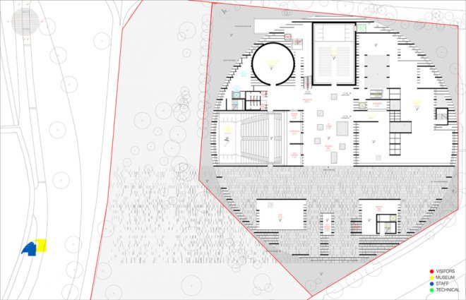 green design, eco design, sustainable design, MenoMenoPiu Architects, House of Hungarian Music, budapest, rainwater collection, circular building
